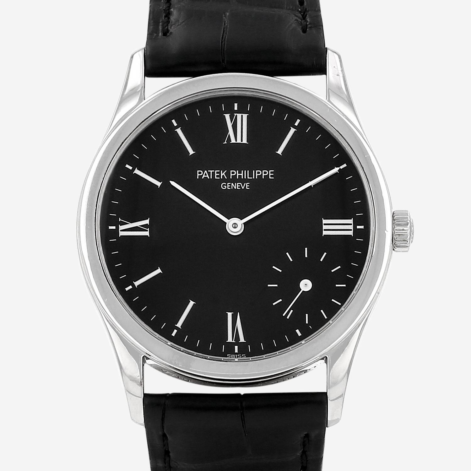 Patek Philippe Calatrava watch in platinum, Ref: Patek Philippe - 5026, circa 2000