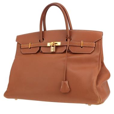 Borsa Hermès Birkin da 40 cm in pelle Courchevel Gold