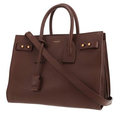 Borsa Saint Laurent  Borsa da giorno in pelle marrone
