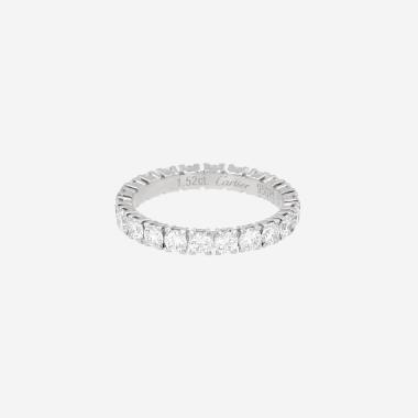 Alliance Cartier Destinée en platine et diamants