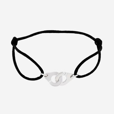 Bracelet Dinh Van Menottes R10 en or blanc