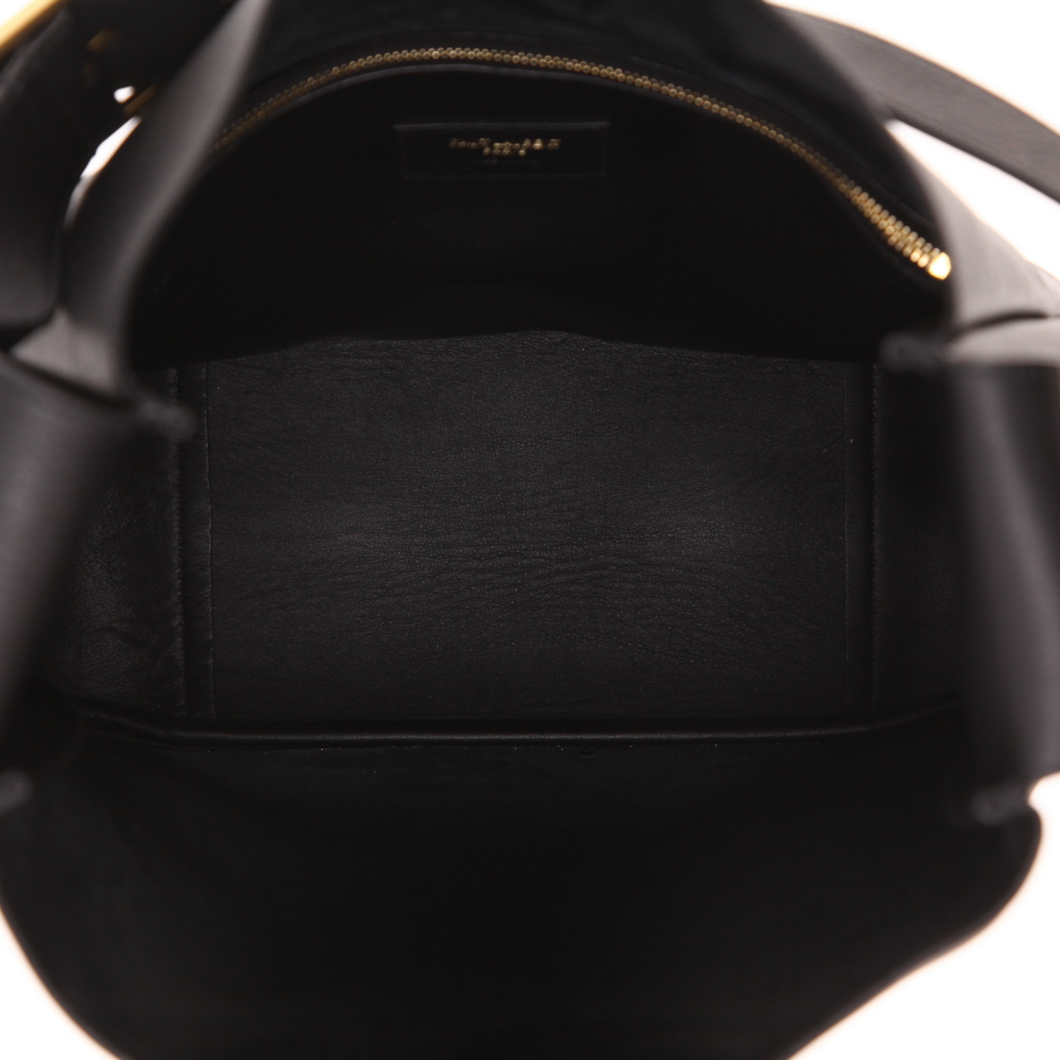 Borsa Saint Laurent modello 5 à 7 grande in pelle nera - Detail D3