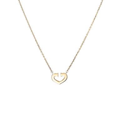 Collana Cartier “Cœur et Symbole” in oro giallo
