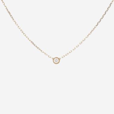 Collier Cartier Cartier d'Amour petit modèle en or rose et diamant