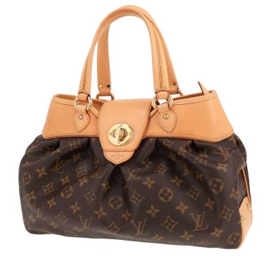 Borsa Louis Vuitton Boétie in tela Monogram marrone e pelle naturale
