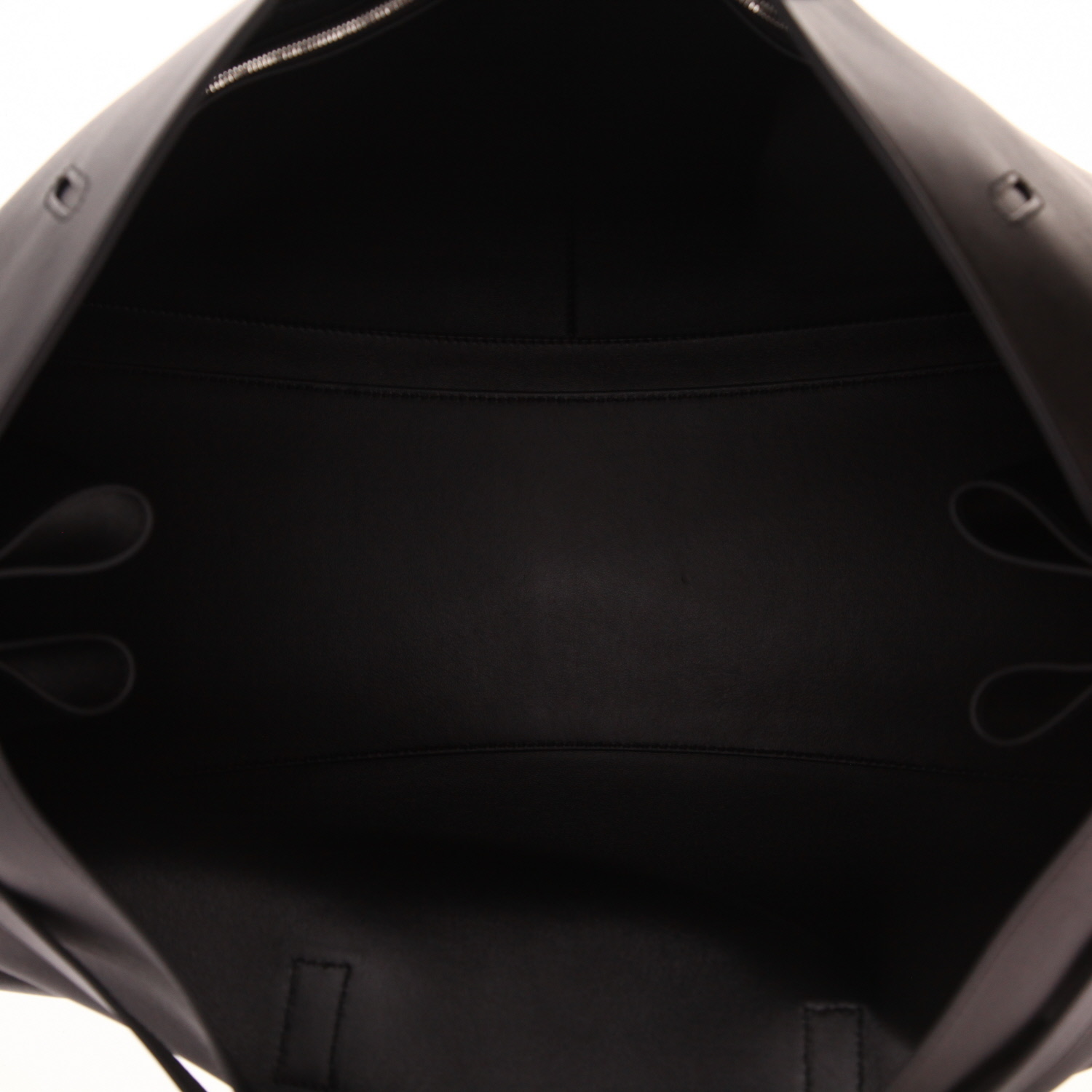 Sac à main Balenciaga  Bel Air XL Carry All en cuir noir - Detail D3