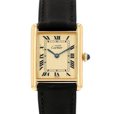 Orologio Cartier Tank Must in vermeil Rif.: Cartier - 6  Intorno al 1990