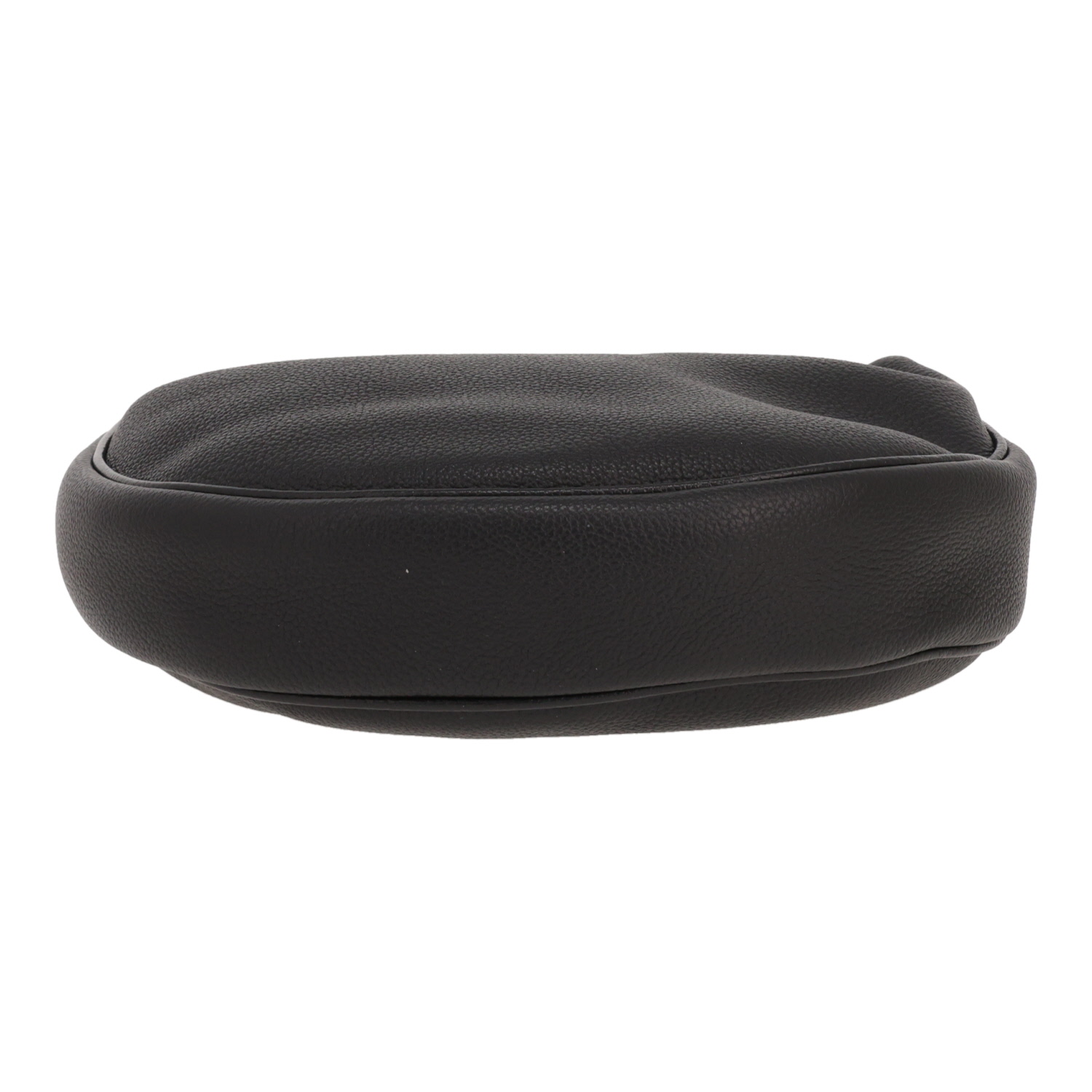 Borsa a tracolla Celine Lulu Teen in pelle martellata nera - Detail D1