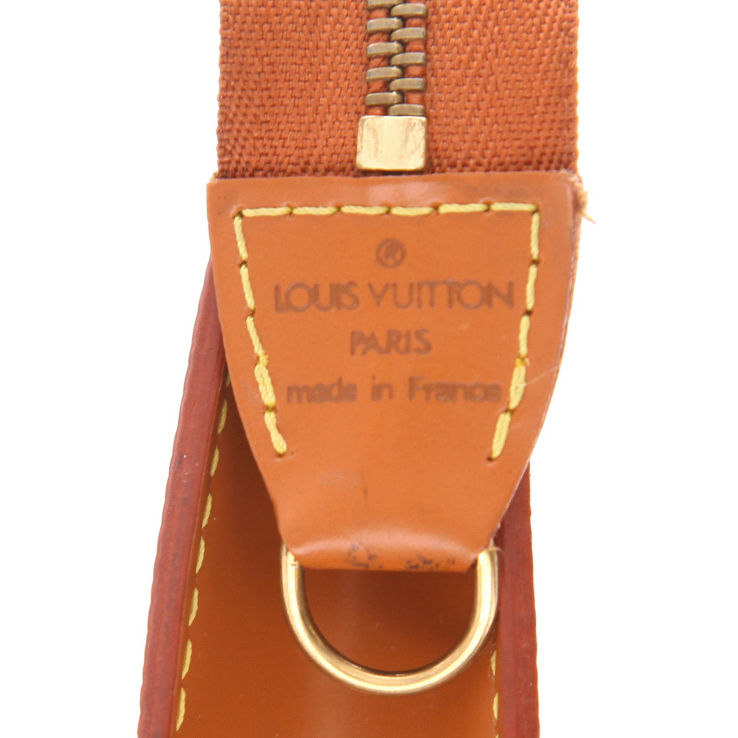 Louis Vuitton handbag  Brown Épi leather accessories pouch - Detail D2