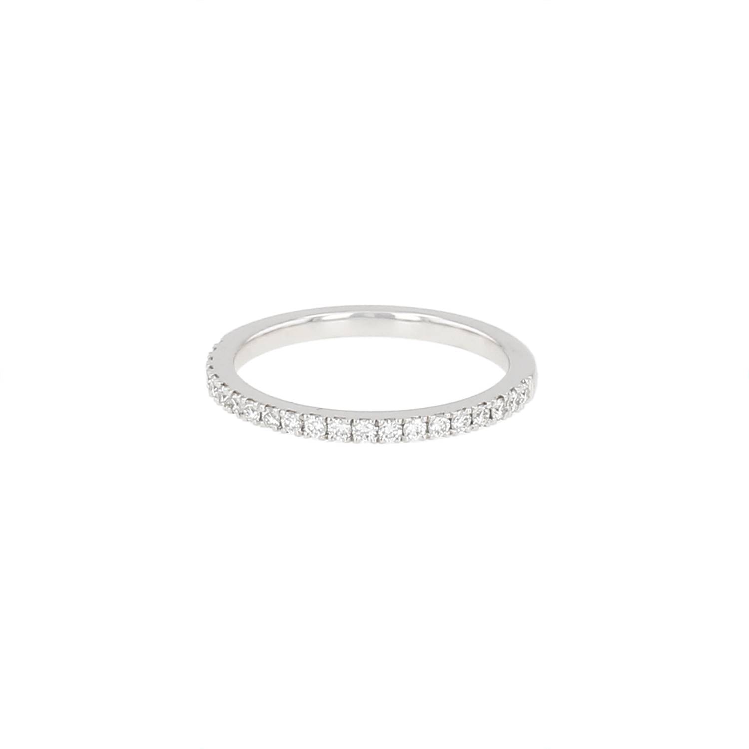 Bague De Beers Eternity en platine et diamants