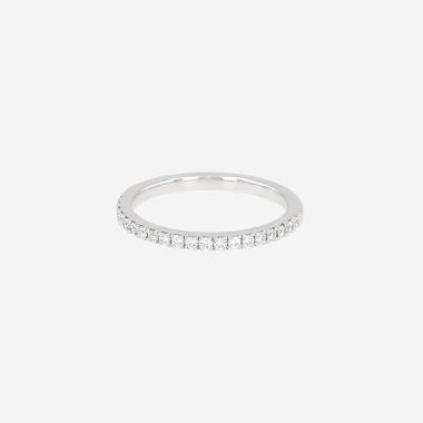 Bague De Beers Eternity en platine et diamants