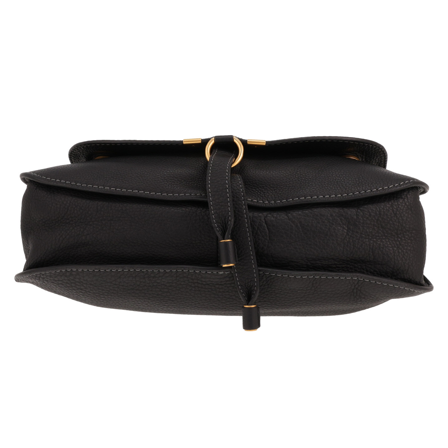 Bolso bandolera Chloé Tess de piel negra - Detail D1