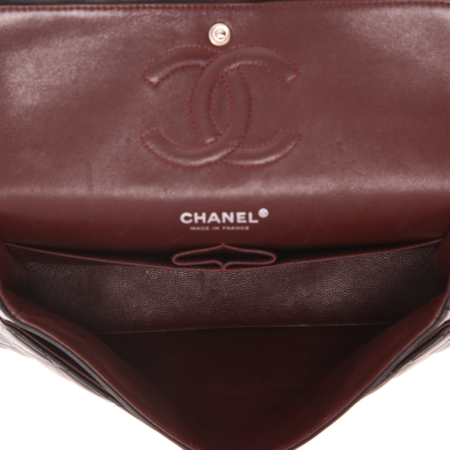 Sac à main Chanel  Timeless Classic en cuir matelassé noir - Detail D3