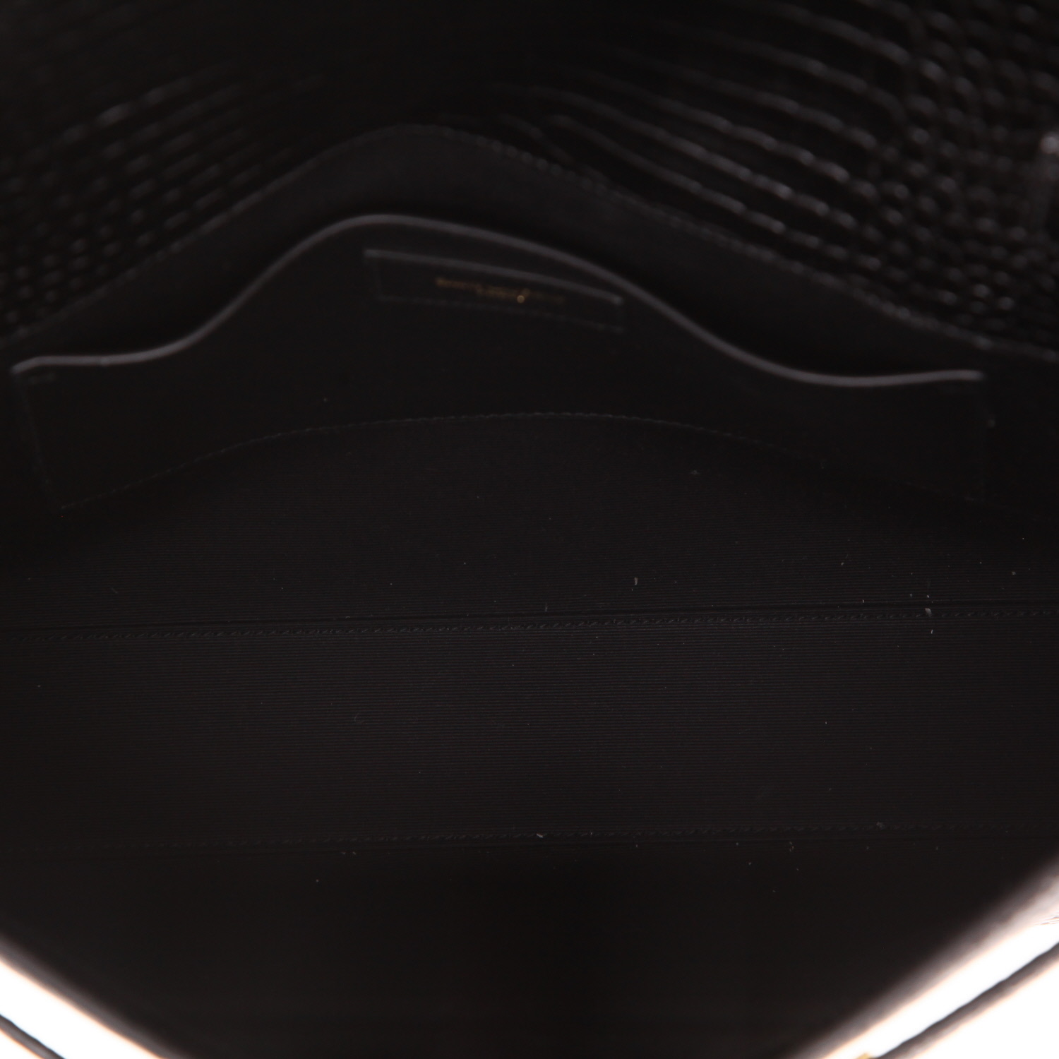 Borsa Saint Laurent Manhattan in pelle nera - Detail D3