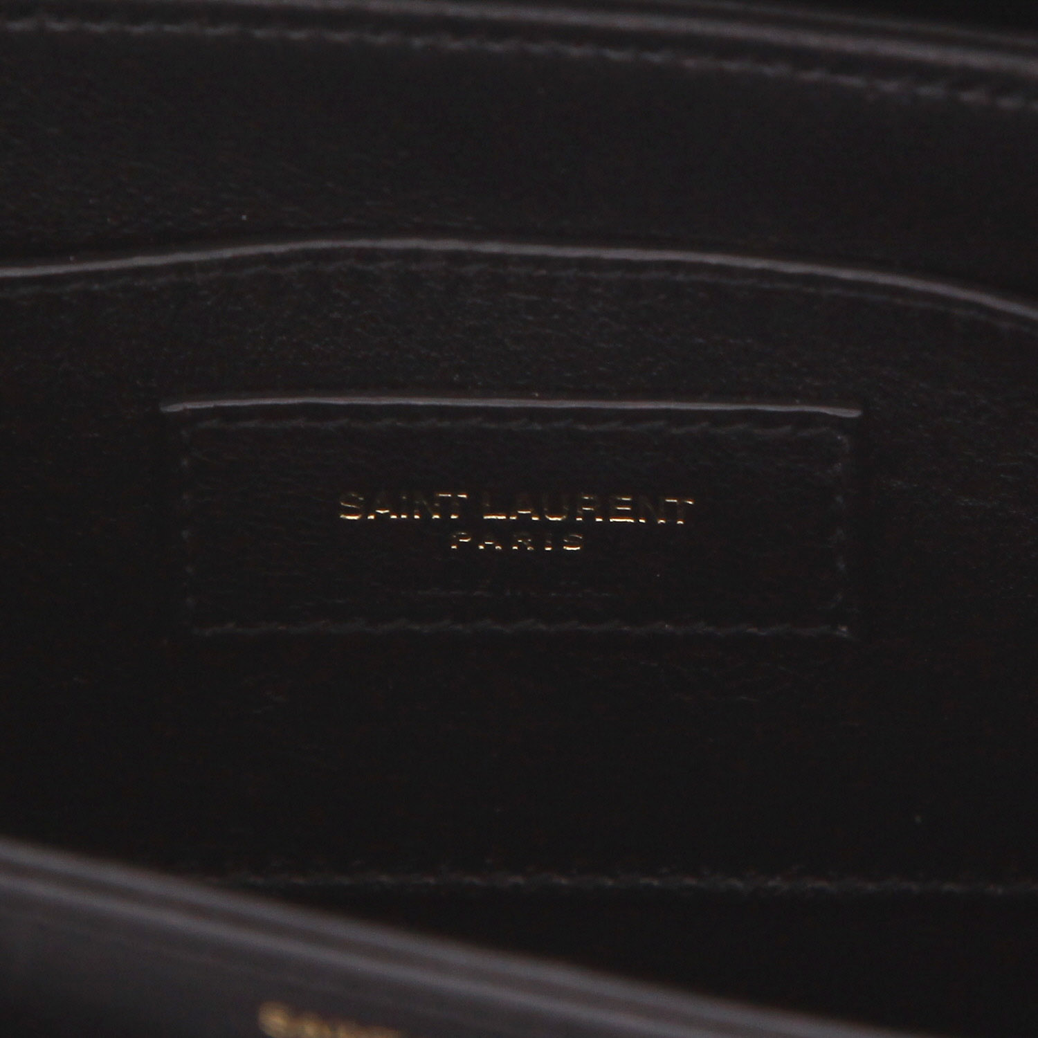 Bolso de mano Saint Laurent «Solférino» de piel negra - Detail D2