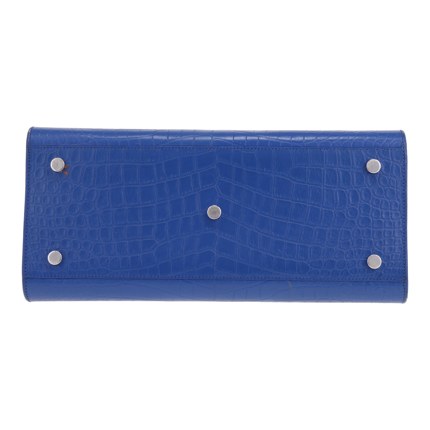 Saint Laurent handbag  Small day bag in electric blue leather - Detail D1