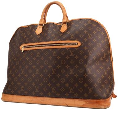Louis Vuitton Alma travel bag in brown Monogram canvas and natural leather