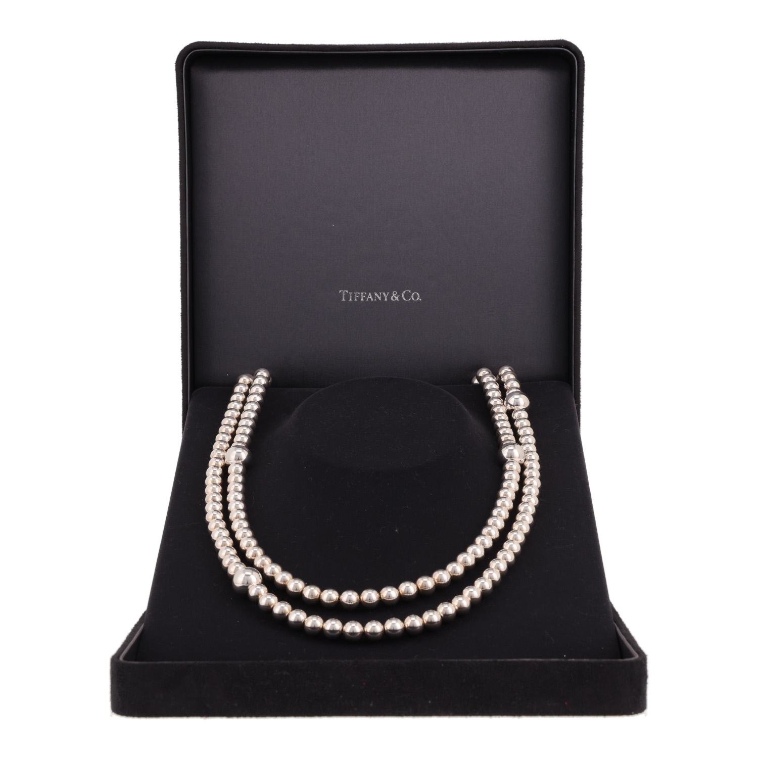 Lunga collana Tiffany & Co. Hard Wear Ball in argento - Detail D2