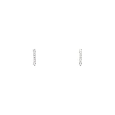 Par de hebillas «Fleur de Lis» de Tiffany Co, en platino y diamantes