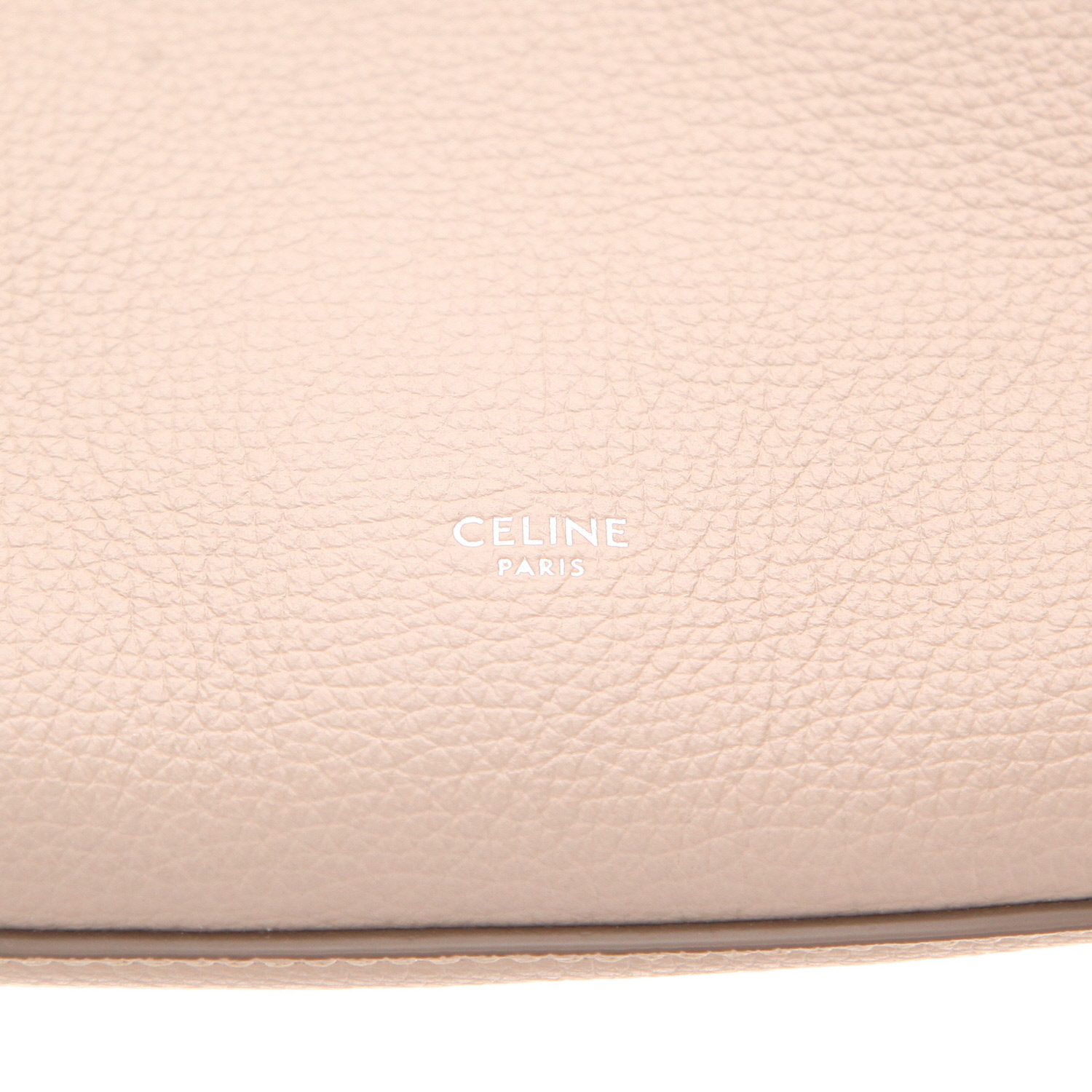 Sac à main Celine  Big Bag en cuir grainé taupe - Detail D2