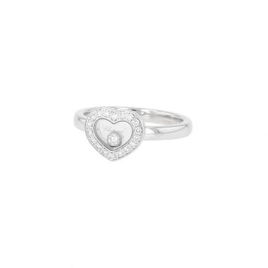Chopard Happy Diamonds ring in white gold and diamonds