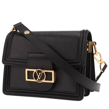 Louis Vuitton Dauphine shoulder bag in Noir Épi leather