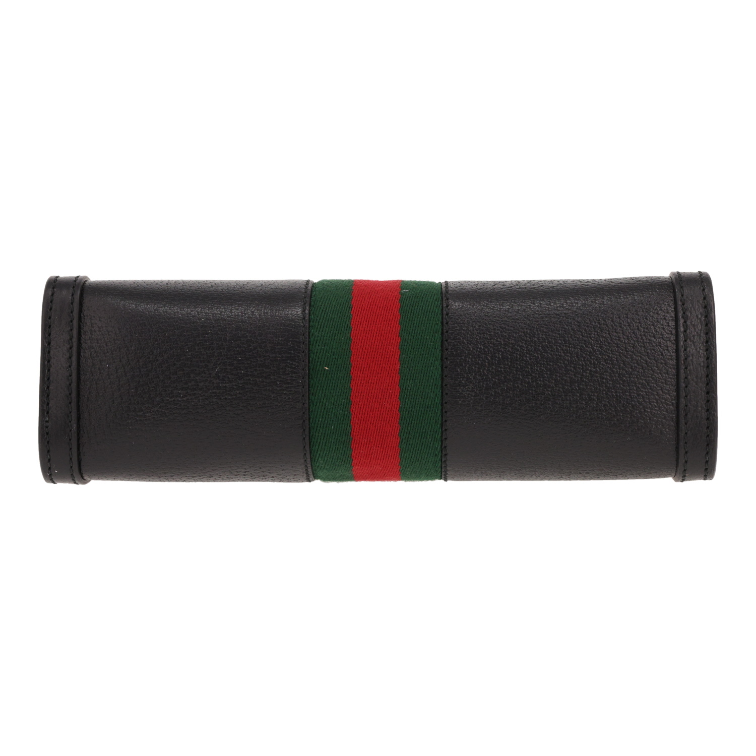 Gucci Ophidia handbag in black leather - Detail D1