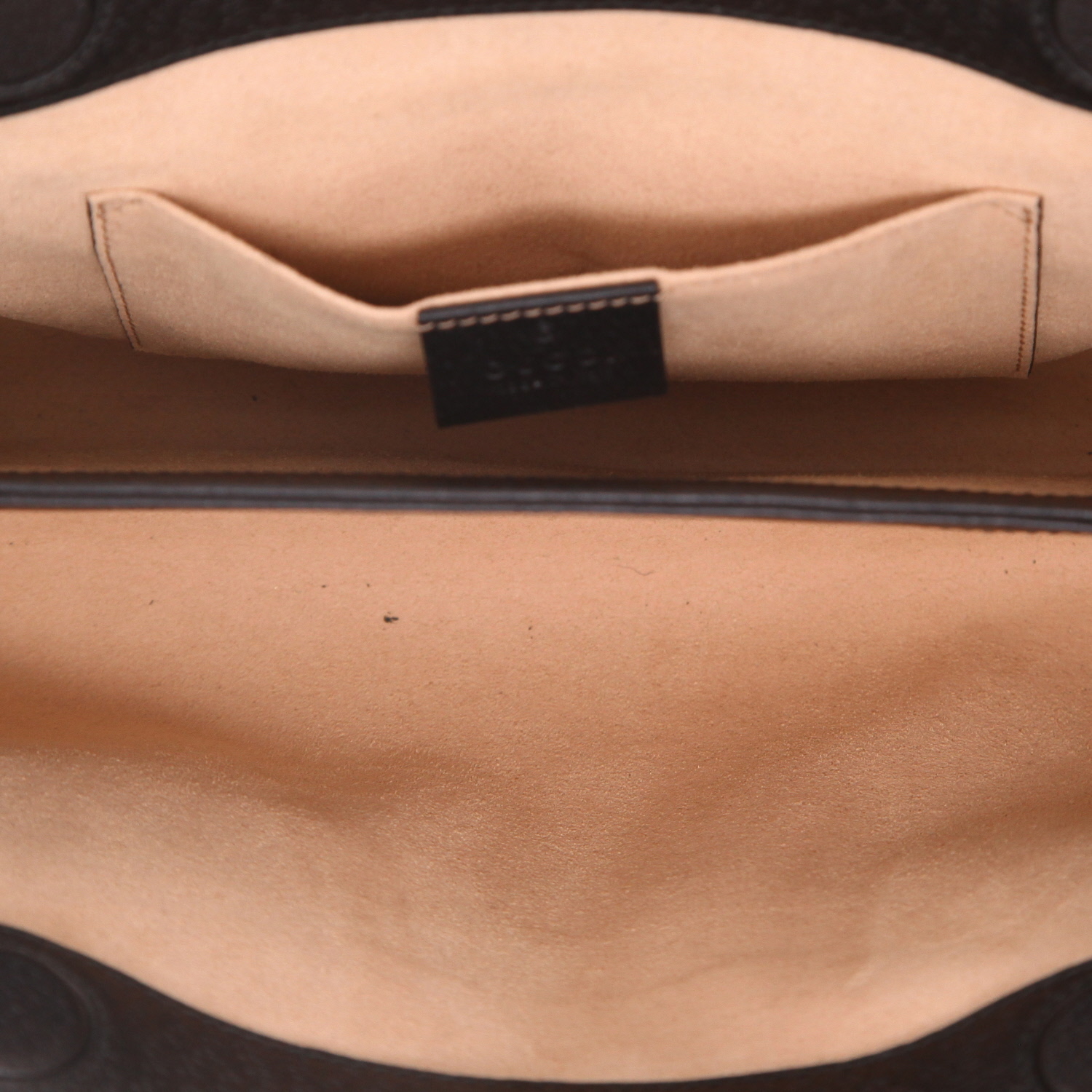 Gucci Ophidia handbag in black leather - Detail D3