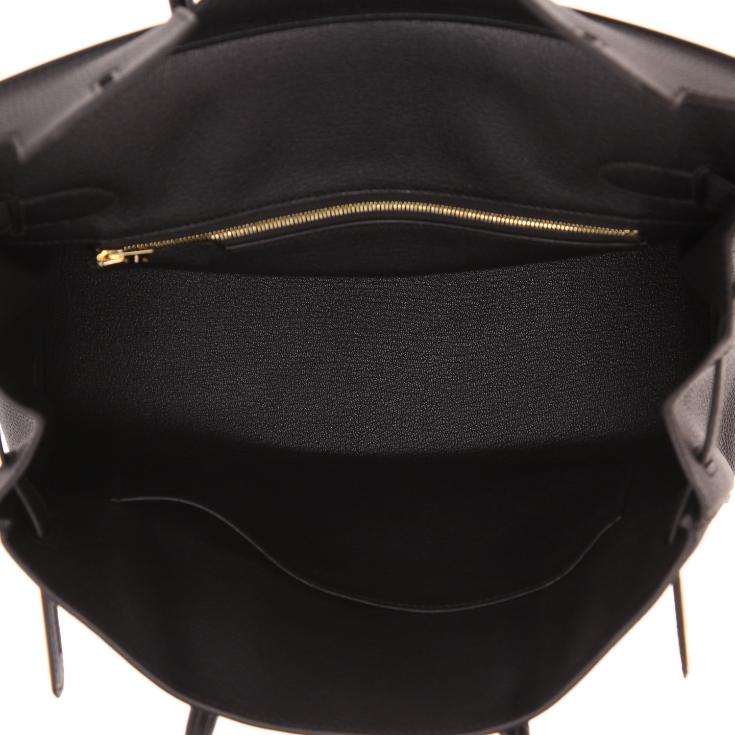 Sac à main Hermès  Birkin 30 cm en cuir togo noir - Detail D3