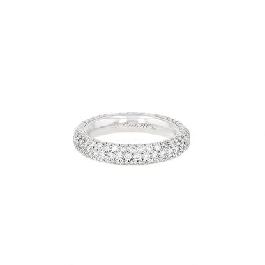 Anello Chanel in oro bianco e diamanti