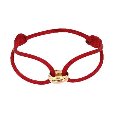 Pulsera Cartier Trinity en tres tonos de oro