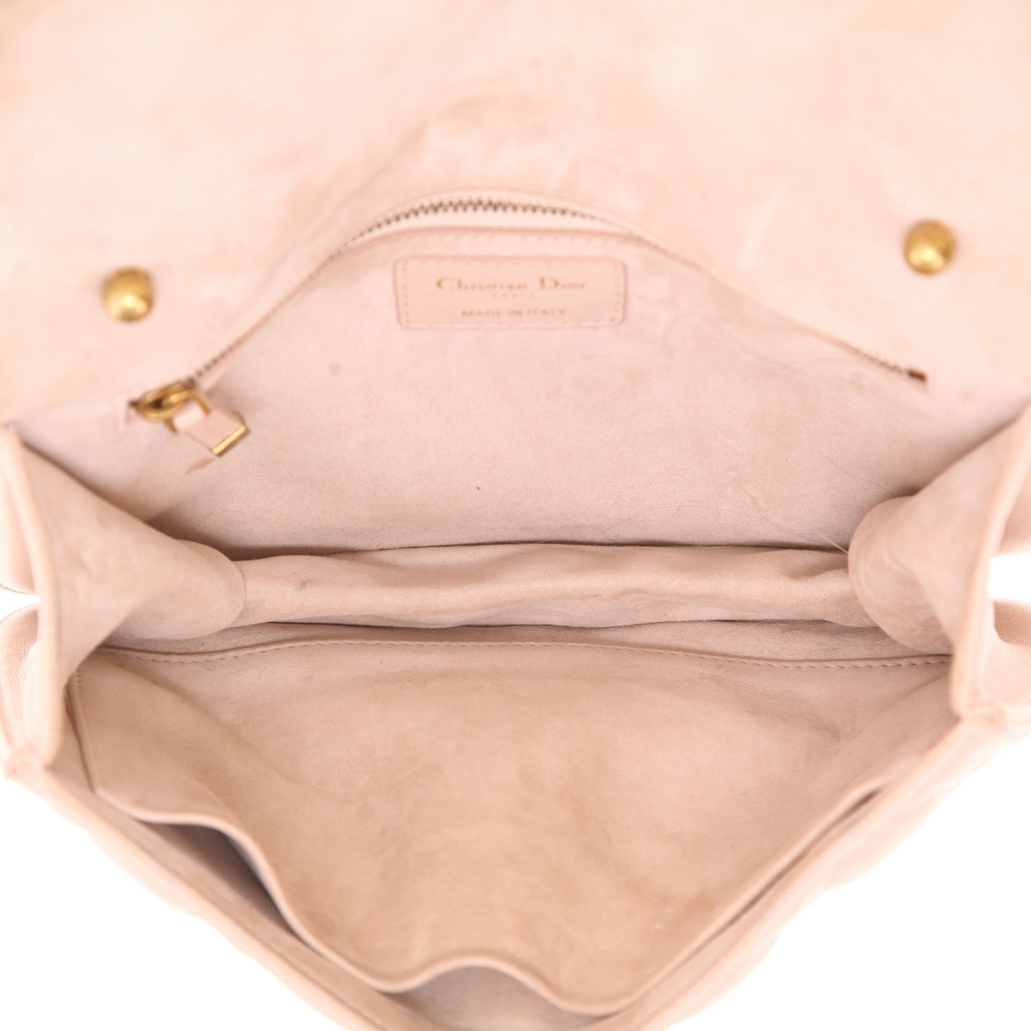 Bolso Dior «Dioraddict» de piel con diseño «cannage» en color rosa - Detail D3