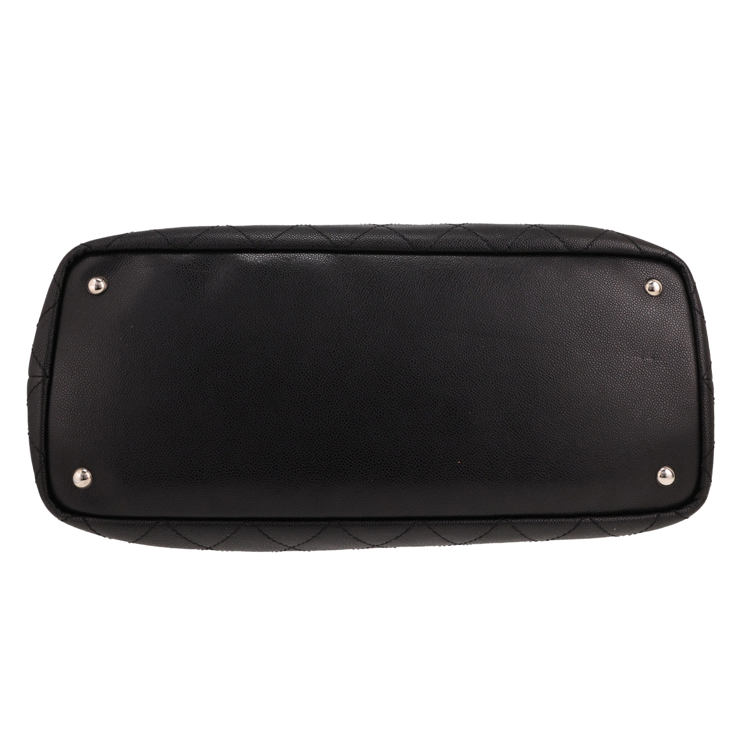 Bolso tipo shopper Chanel «Shopper Fever» de piel acolchada negra - Detail D1