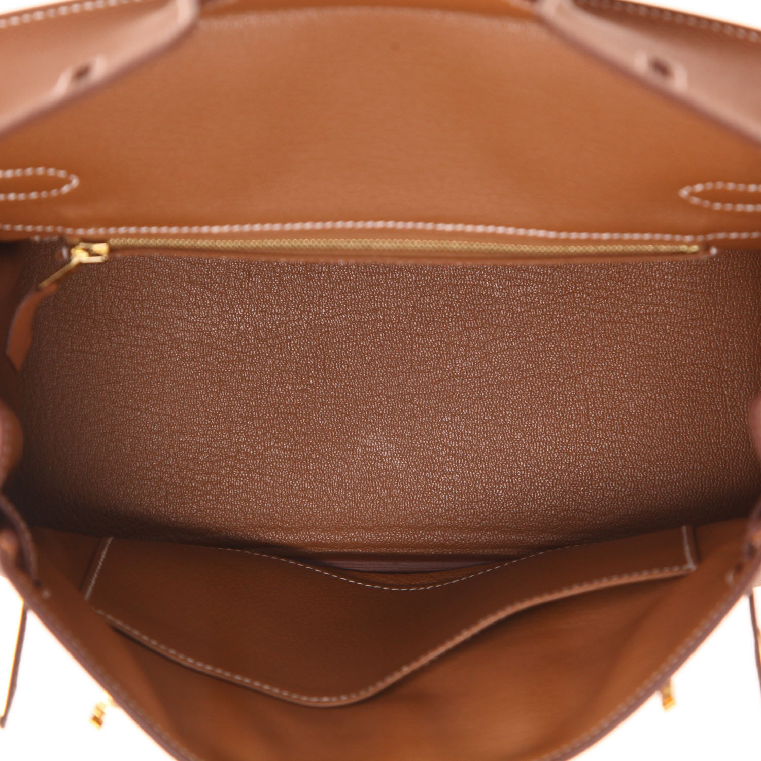 Borsa Hermès Birkin da 25 cm in pelle Togo Gold - Detail D3