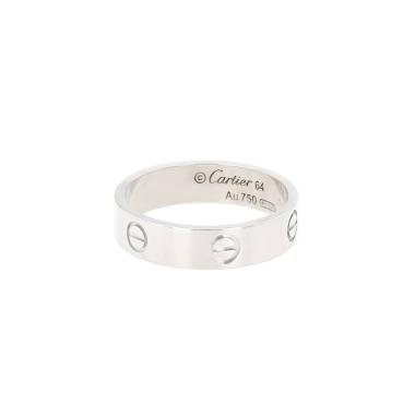 Anello Cartier Love, in oro bianco