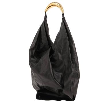 Bolso de Bottega Veneta Foulard de piel verde caqui