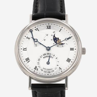 Montre Breguet Classic Complications en or blanc Ref: Breguet - 3130  Vers 1990