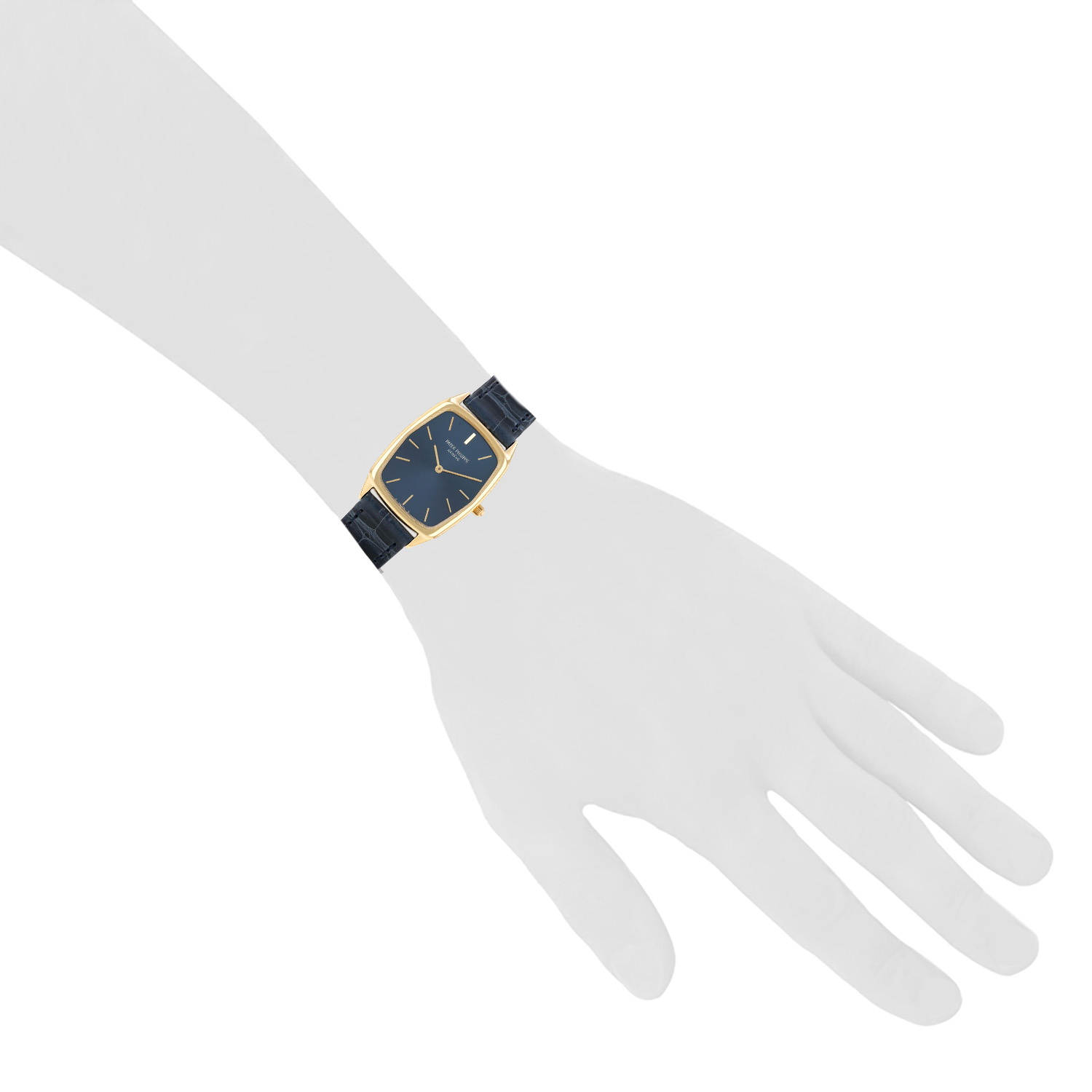 Montre Patek Philippe Other Model en or jaune Ref: Patek Philippe - 3856  Vers 1983 - Detail D1