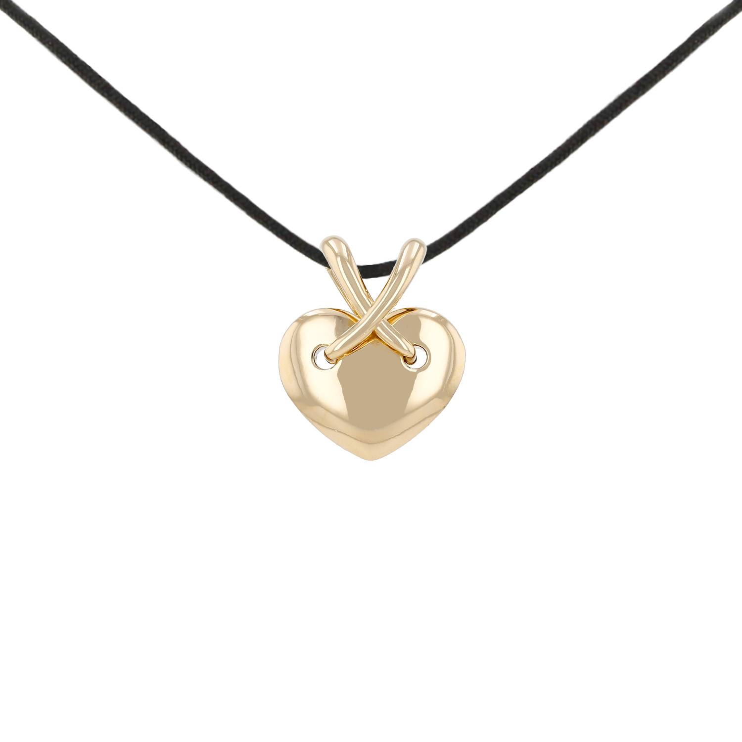 Pendentif Chaumet Jeux de Liens grand modèle en or jaune