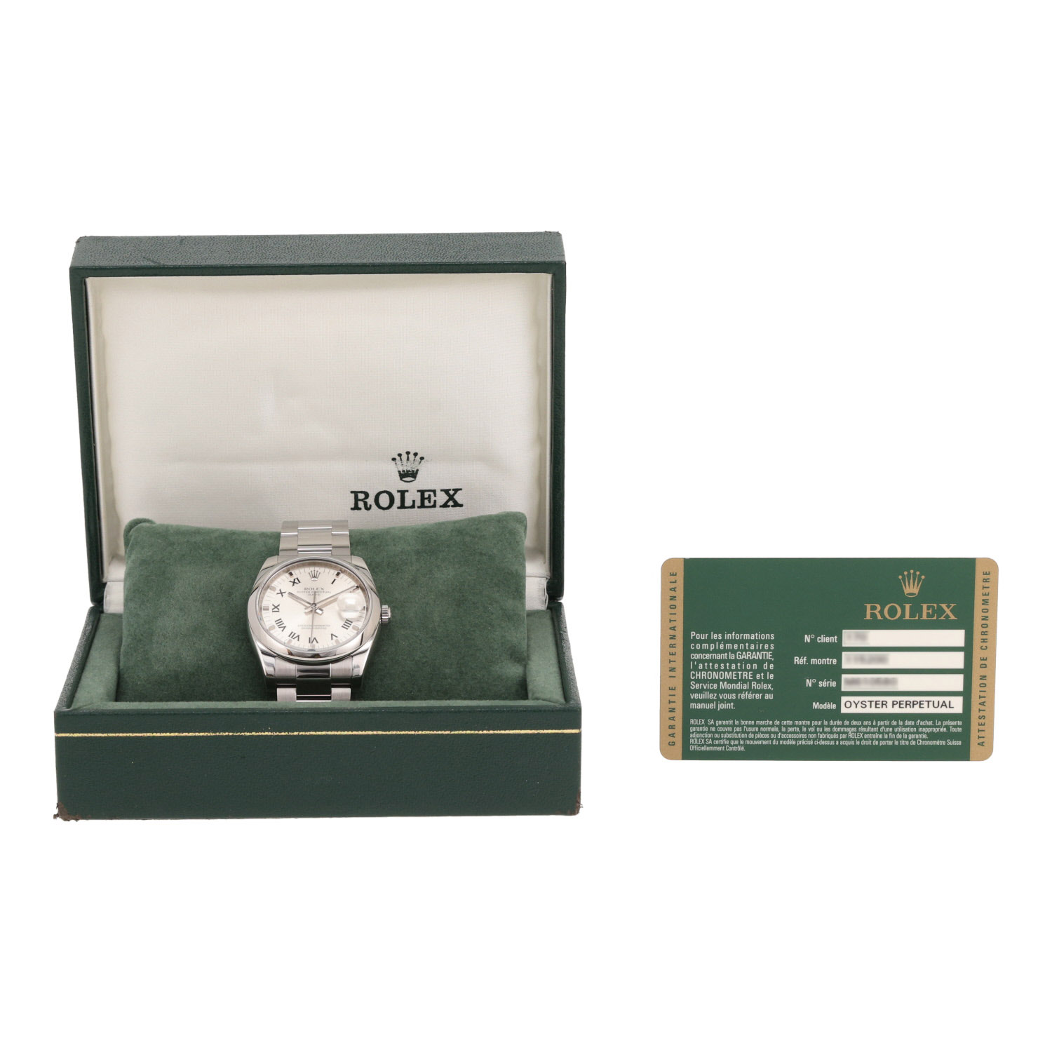 Reloj Rolex Oyster Perpetual Date de acero, ref.: Rolex - 115200, hacia 2007