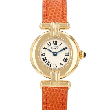 Cartier Must Colisée watch in vermeil Ref: Cartier - 590002  Circa 1990