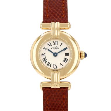 Cartier Must Colisée watch in vermeil Ref: Cartier - 1902  Circa 1990