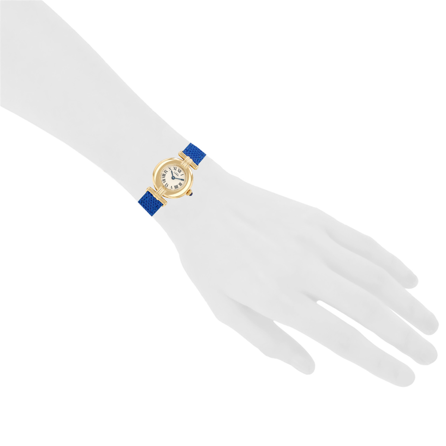 Orologio Cartier Must Colisée in vermeil Rif.: Cartier - 590002  Intorno al 1990 - Detail D1