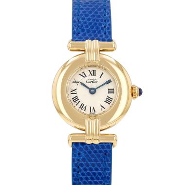 Cartier Must Colisée watch in vermeil Ref: Cartier - 590002  Circa 1990