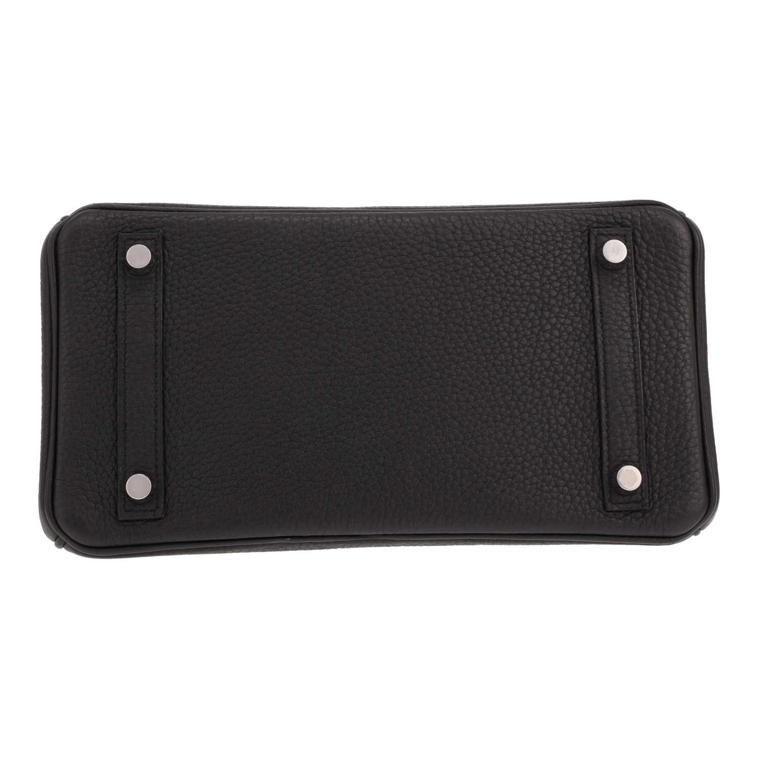 Borsa Hermès Birkin da 25 cm in pelle Togo Noir - Detail D1