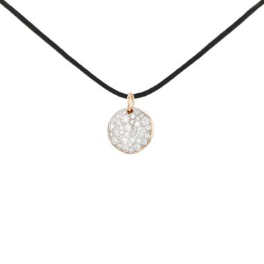 Ciondolo Pomellato Sabbia in oro rosa, oro Blanc e diamanti
