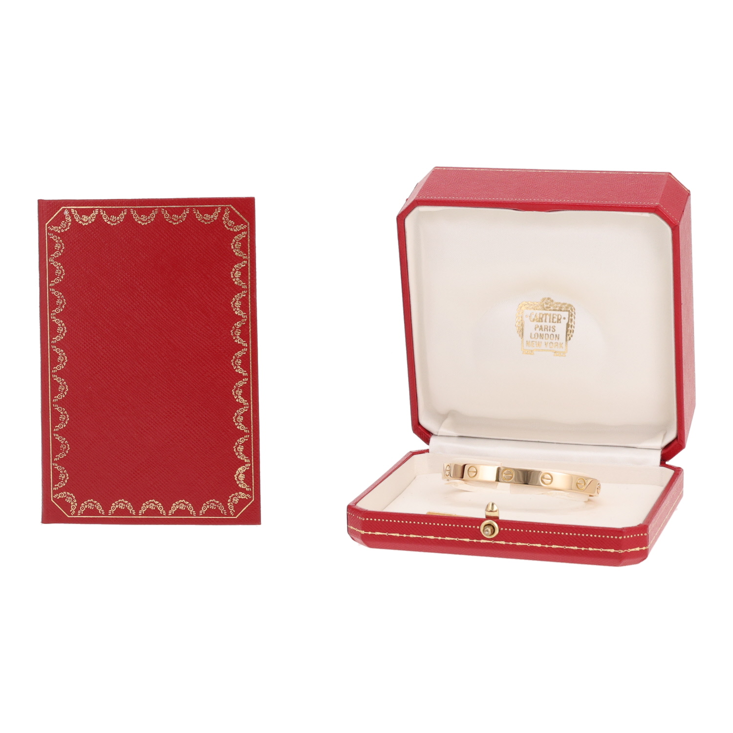Pulsera Cartier Love de oro amarillo