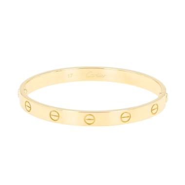 Pulsera Cartier Love de oro amarillo