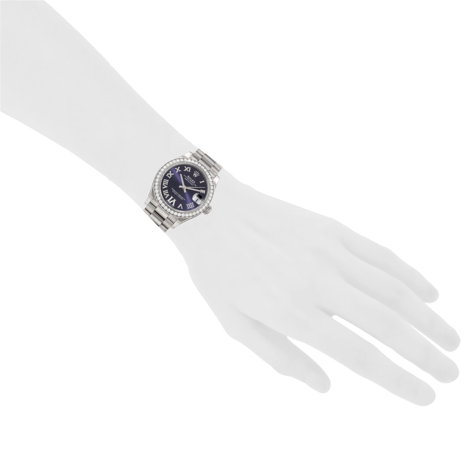 Rolex Datejust Lady watch in white gold, Ref: Rolex - 278289  Circa 2024 - Detail D1