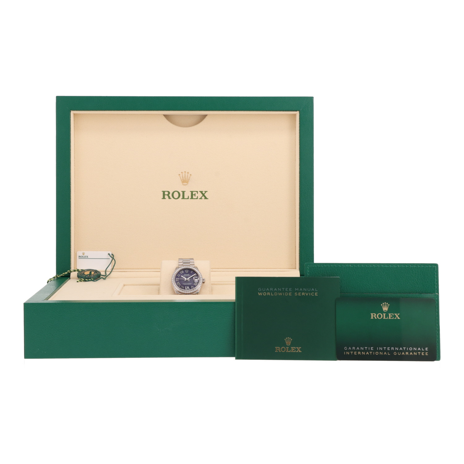 Montre Rolex Datejust Lady en or blanc Ref: Rolex - 278289  Vers 2024 - Detail D2